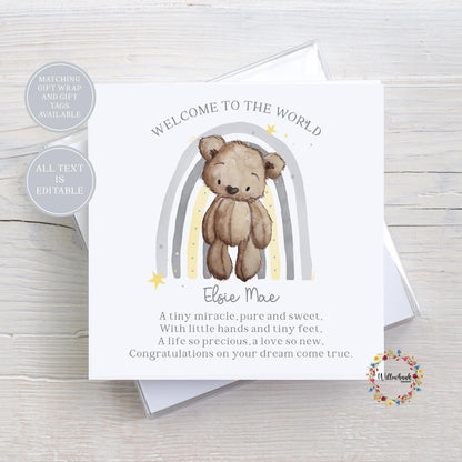 New Baby Card
