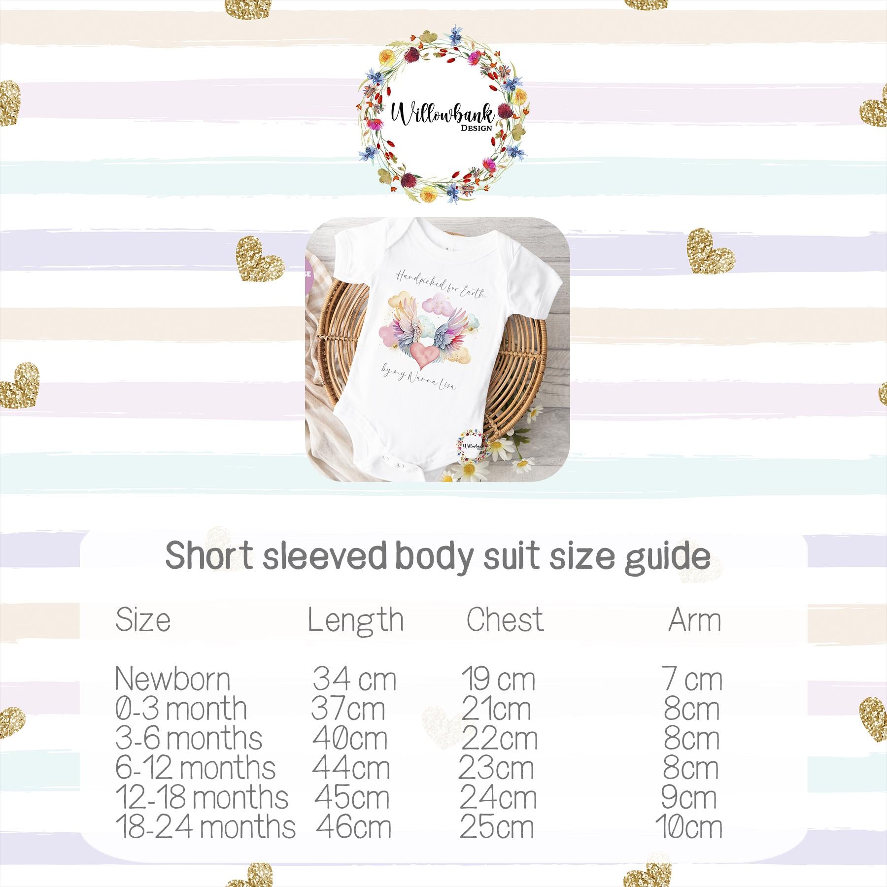 Personalised Floral Tiny Feet Baby Bodysuit l Baby Girl Vest l New Baby Gift l Babygrow l Unisex l Neutral l Baby Boy l Welcome To The World