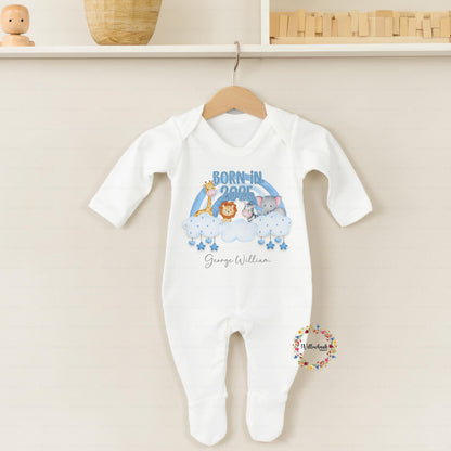 Personalised Born In 2025 Baby Bodysuit l Baby Girl Vest l New Baby Gift l Babygrow l Unisex l Neutral l Baby Boy l Welcome To The World