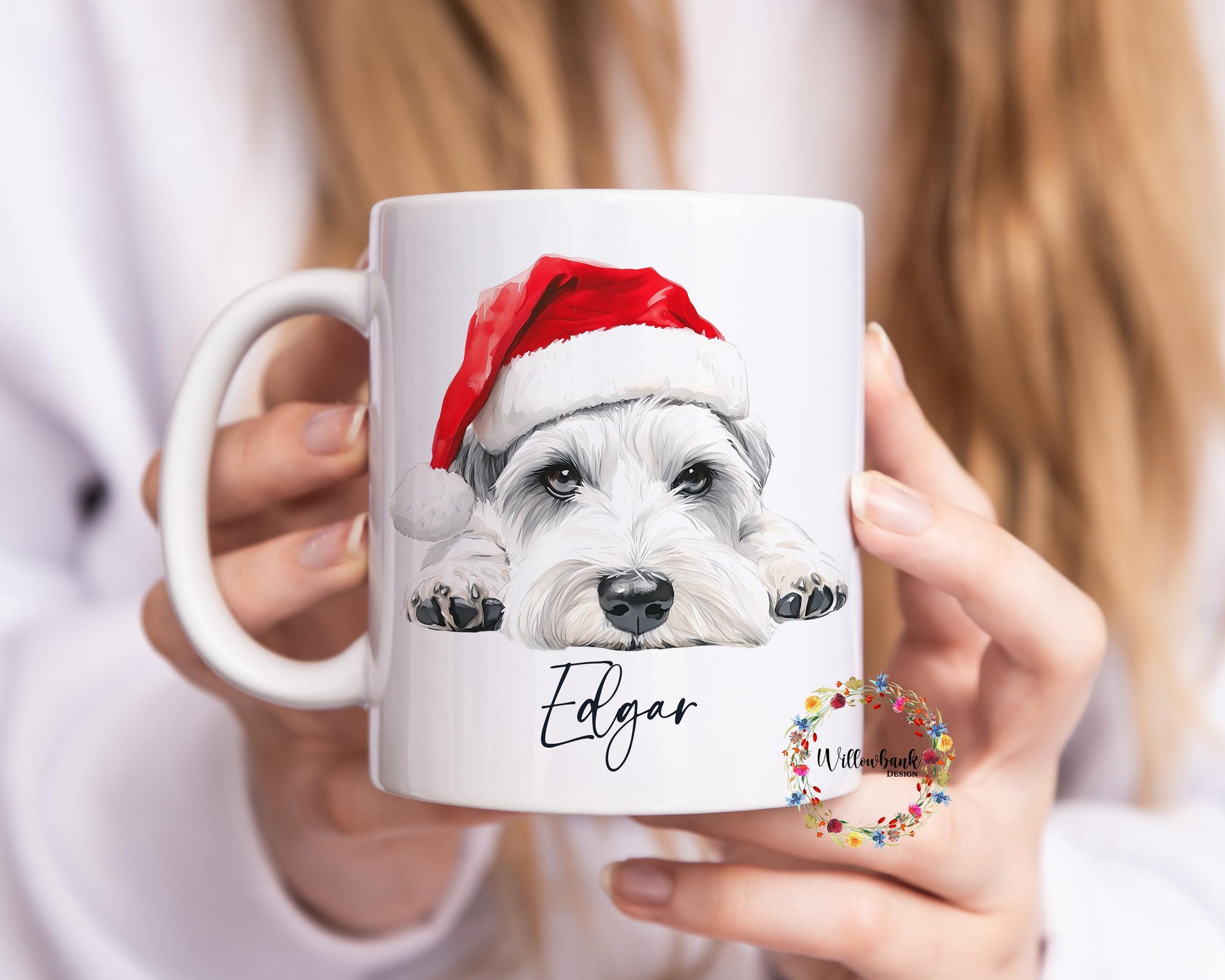 Personalised Custom Dog Christmas 11oz Mug