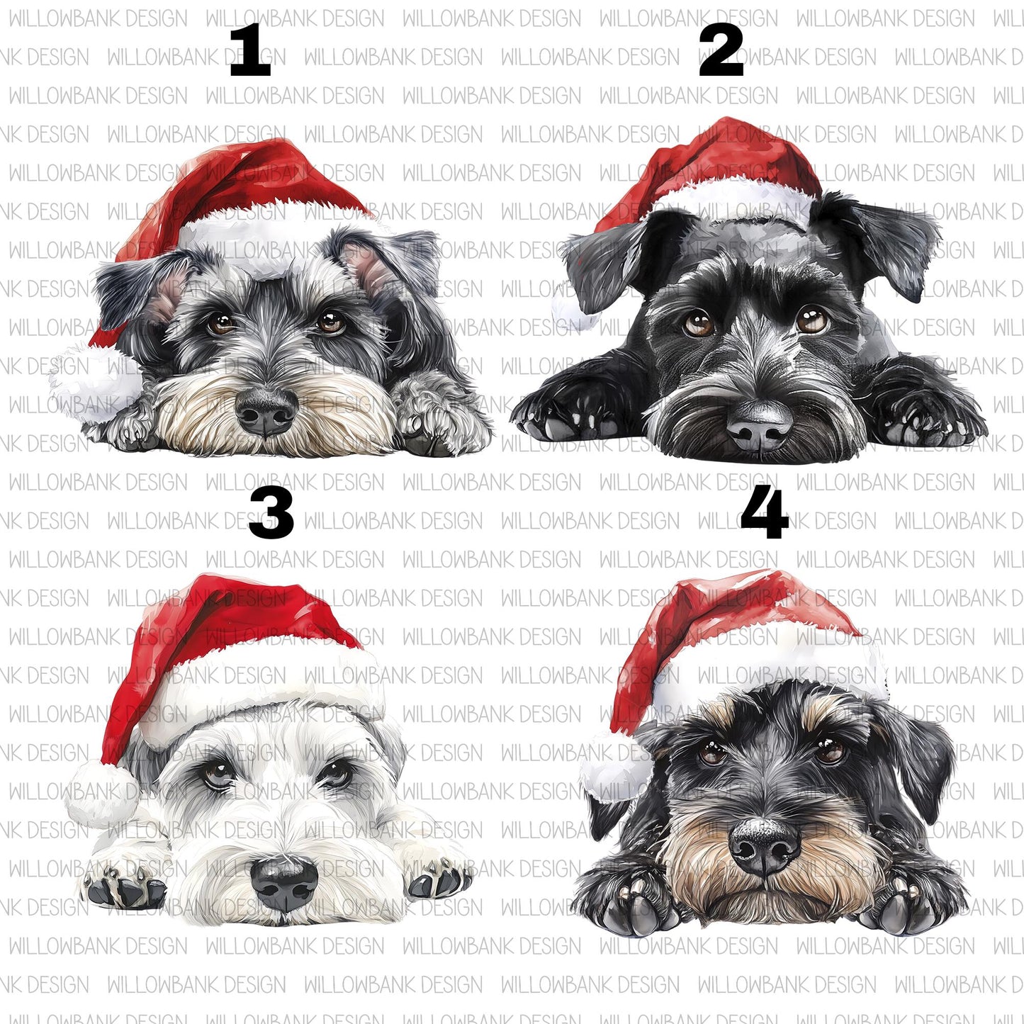 Miniature Schnauzer Christmas Bauble Wrapping Paper l Gift Wrap l Dog Xmas Paper l Christmas Pup l Dog Lover l Dog Mama l Fur Baby l Custom