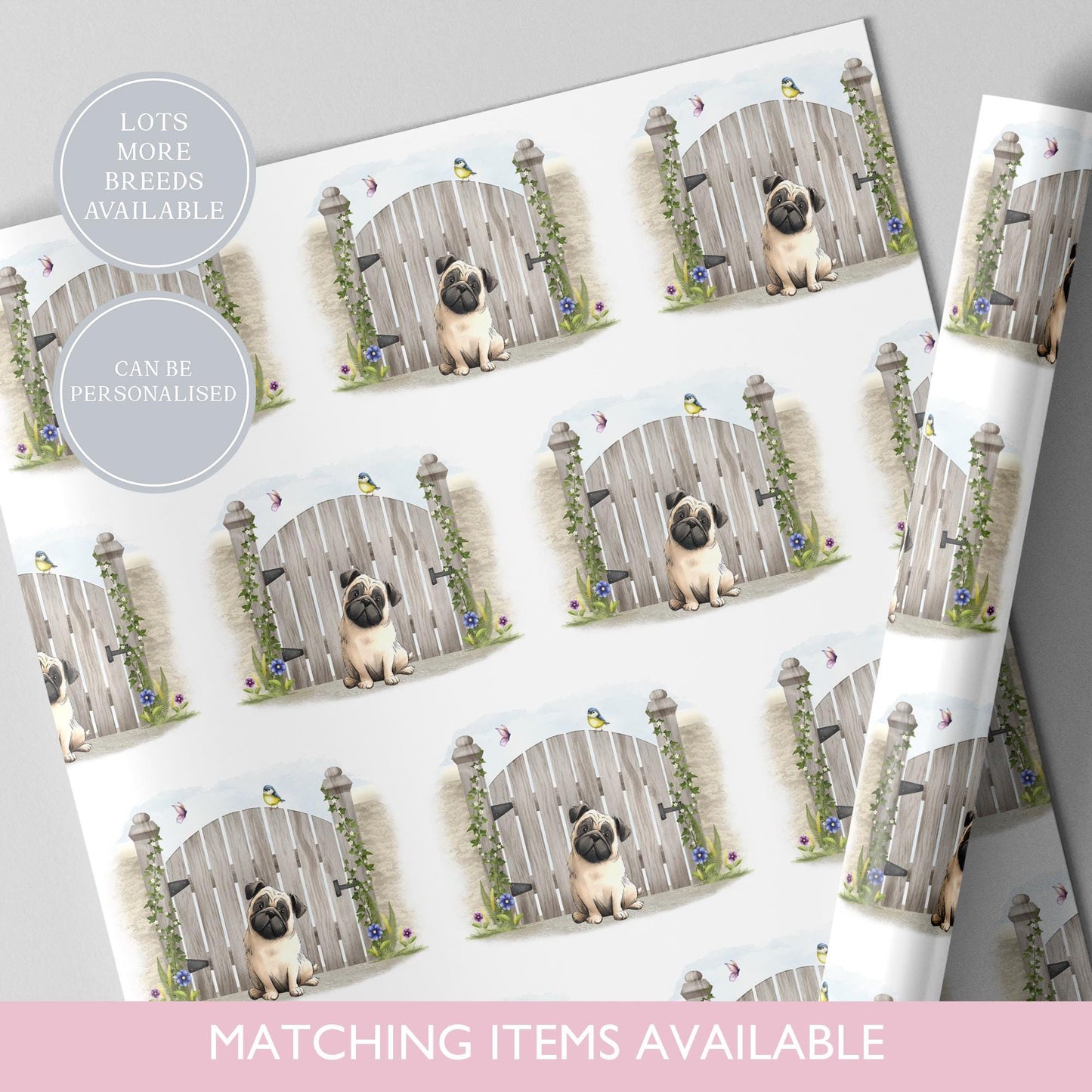 Custom Miniature Schnauzer Wrapping Paper l Gift Wrap l Dog Paper l Dog Lover l Dog Mama l Birthday Paper