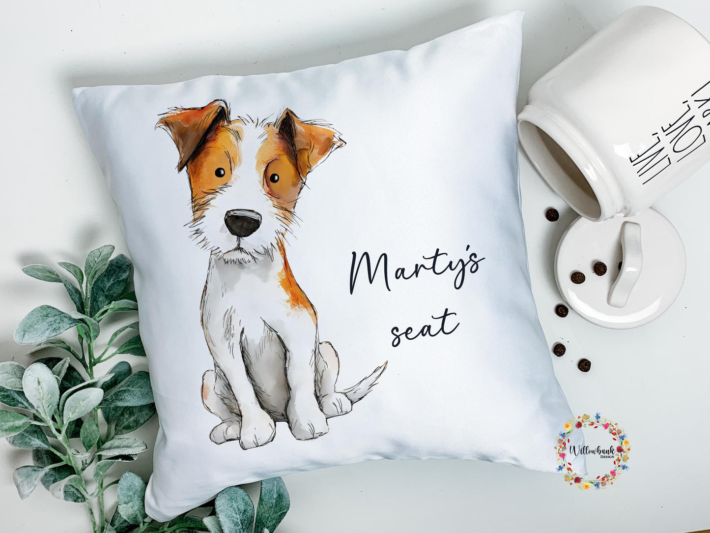 Personalised Doodle Dog Cushion l Dog Lover Gift l Puppy Gift l Dog Mama l Pup Pillow l Puppy Gift