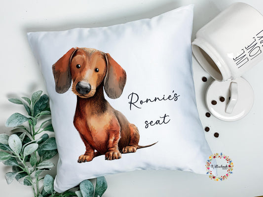 Personalised Doodle Dog Cushion l Dog Lover Gift l Puppy Gift l Dog Mama l Pup Pillow l Puppy Gift