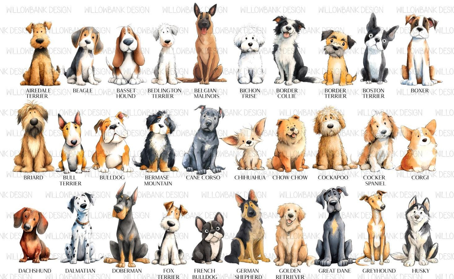 Personalised Doodle Dog Cushion l Dog Lover Gift l Puppy Gift l Dog Mama l Pup Pillow l Puppy Gift