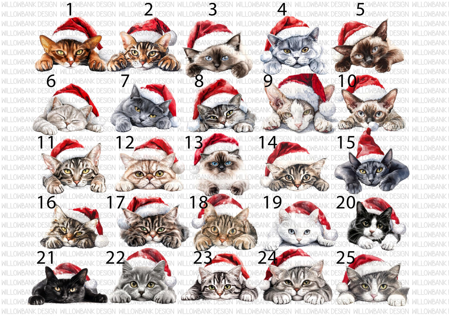 Cat Christmas Wrapping Paper l Gift Wrap l Cat Xmas Paper l Christmas Mog l Xmas Kitten l Custom