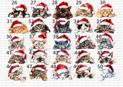 Cat Christmas Wrapping Paper l Gift Wrap l Cat Xmas Paper l Christmas Mog l Xmas Kitten l Custom