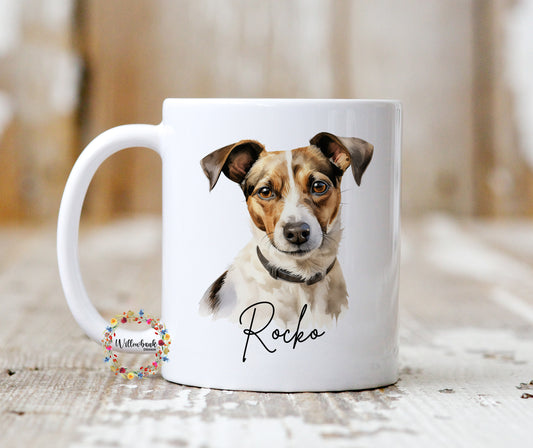 Personalised Jack Russell Mug