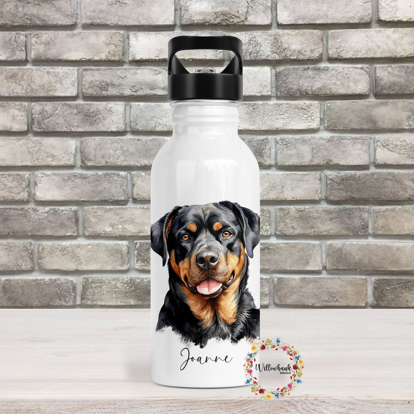 Rottweiler Water Bottle