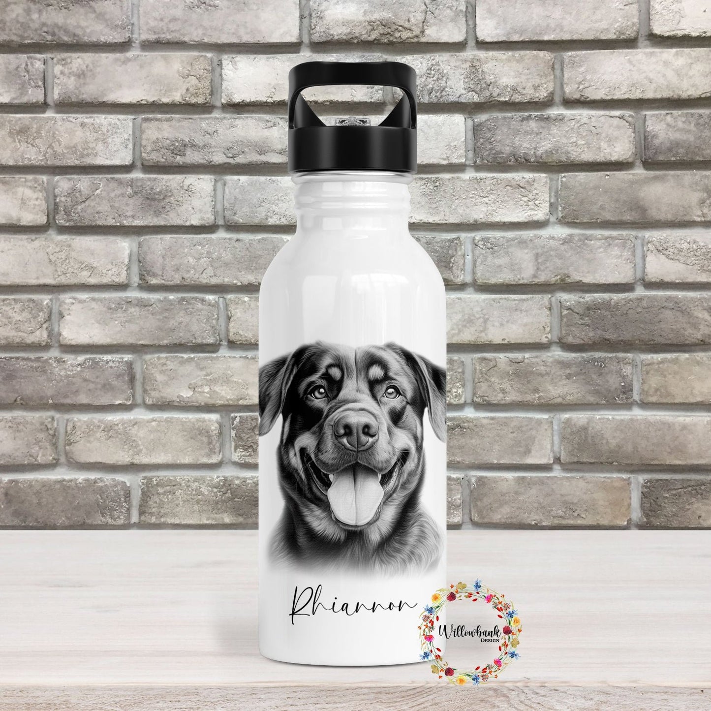 Rottweiler Water Bottle