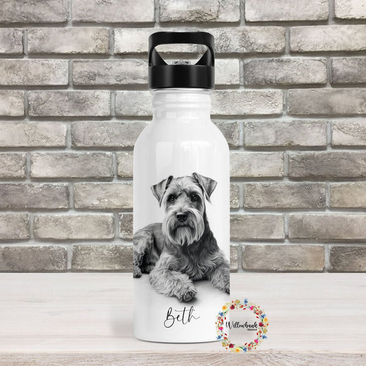 Miniature Schnauzer Water Bottle