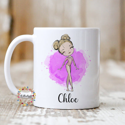 Personalised Gymnastics 11oz Mug l Gymnast gift l Dancer Gift l Gifts For Her