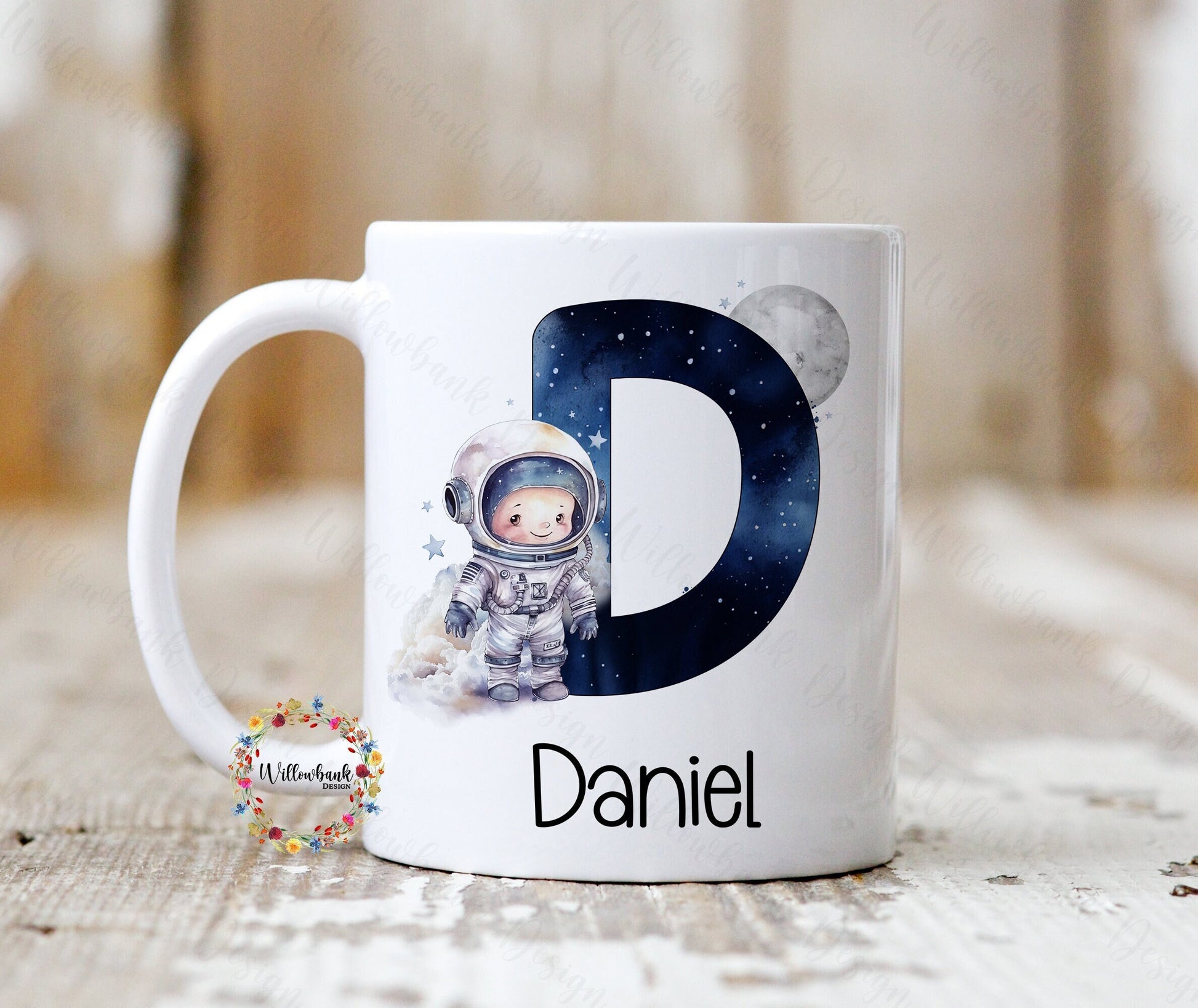 Personalised Astronaut 11oz Mug l Outer Space Gift l Children's Mug l Solar System