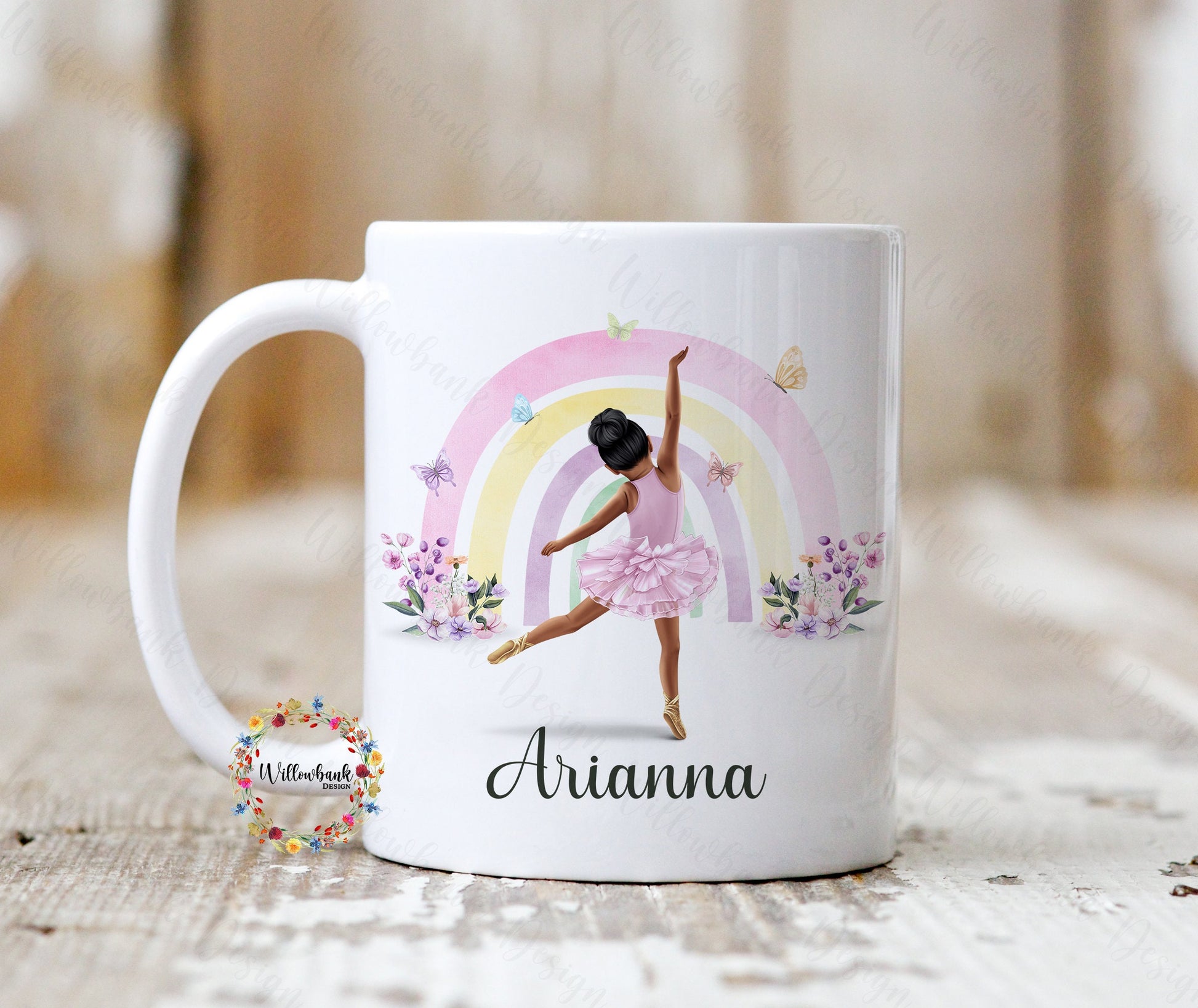 Personalised Ballerina 11oz Mug l Ballet Dancer gift l Dancer Gift l Gifts For Her