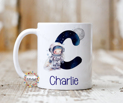 Personalised Astronaut 11oz Mug l Outer Space Gift l Children's Mug l Solar System