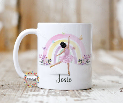 Personalised Ballerina 11oz Mug l Ballet Dancer gift l Dancer Gift l Gifts For Her