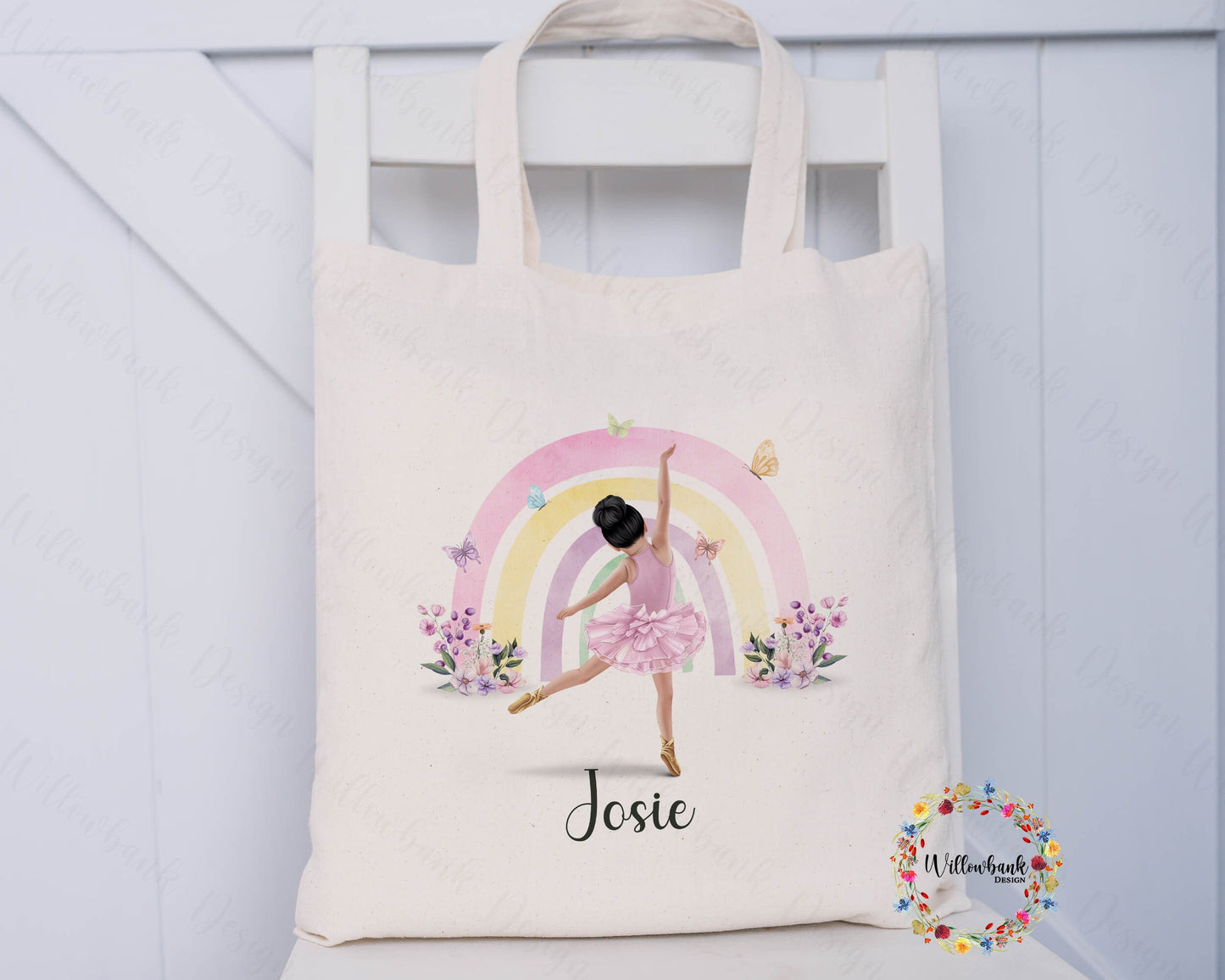 Personalised Ballerina Tote Bag