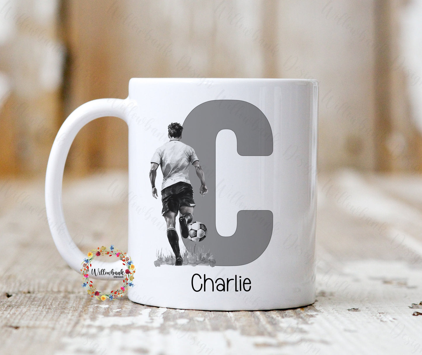 Personalised Football 11oz Mug l Custom Team l Football Gift l Chelsea l Man Utd l City l Arsenal l Liverpool l Leeds l West Ham