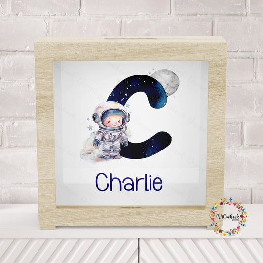 Personalised Astronaut Money Box