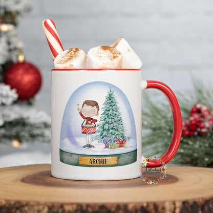 Personalised Christmas Drummer Boy 11oz Mug l Children's Christmas Mug l Hot Chocolate Mug l Stocking Filler l Nutcracker