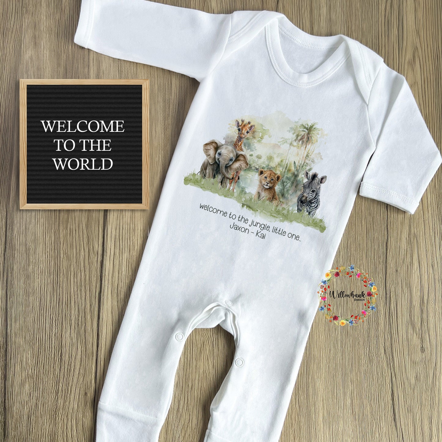 Safari Baby Grow