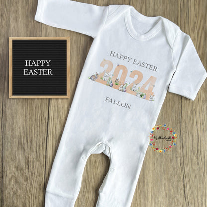 Happy Easter Baby Grow