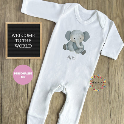 Elephant Baby Vest