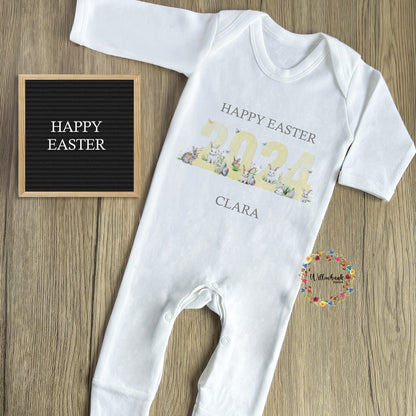 Happy Easter Baby Grow